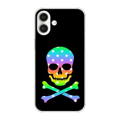 iPhone16 Plus 高画質仕上げ 背面印刷 ハードケースドクロフレーム