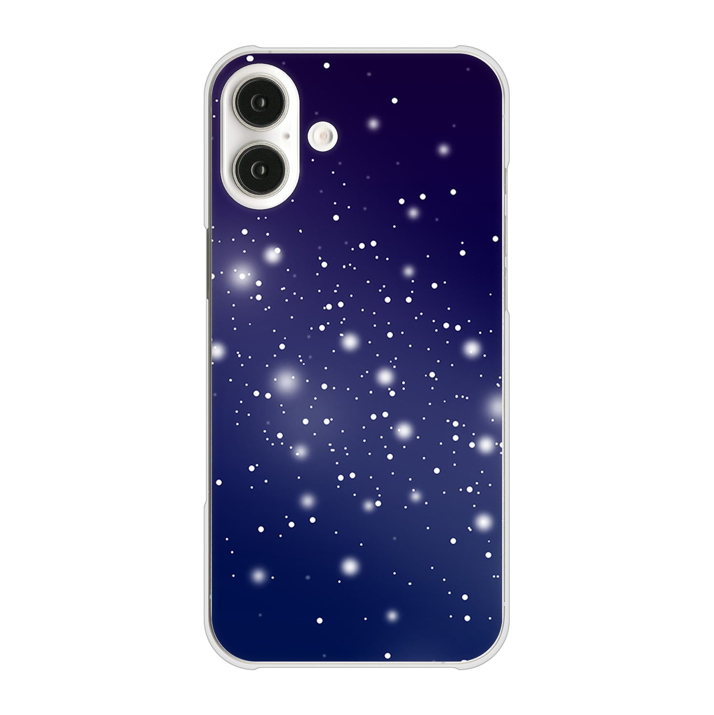 iPhone16 Plus 高画質仕上げ 背面印刷 ハードケース 【1271 天空の川】
