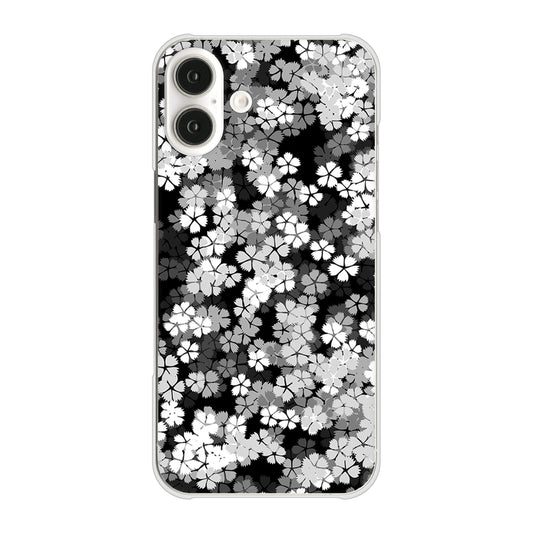 iPhone16 Plus 高画質仕上げ 背面印刷 ハードケース 【1332 夜桜】