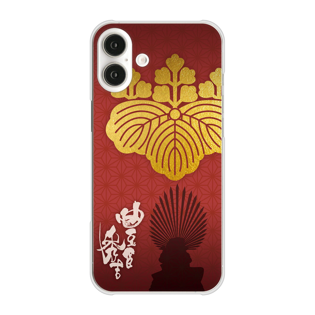 iPhone16 Plus 高画質仕上げ 背面印刷 ハードケース家紋