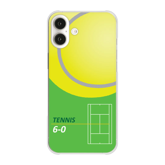 iPhone16 Plus 高画質仕上げ 背面印刷 ハードケース 【IB920 TENNIS】