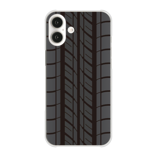 iPhone16 Plus 高画質仕上げ 背面印刷 ハードケース 【IB931 タイヤ】
