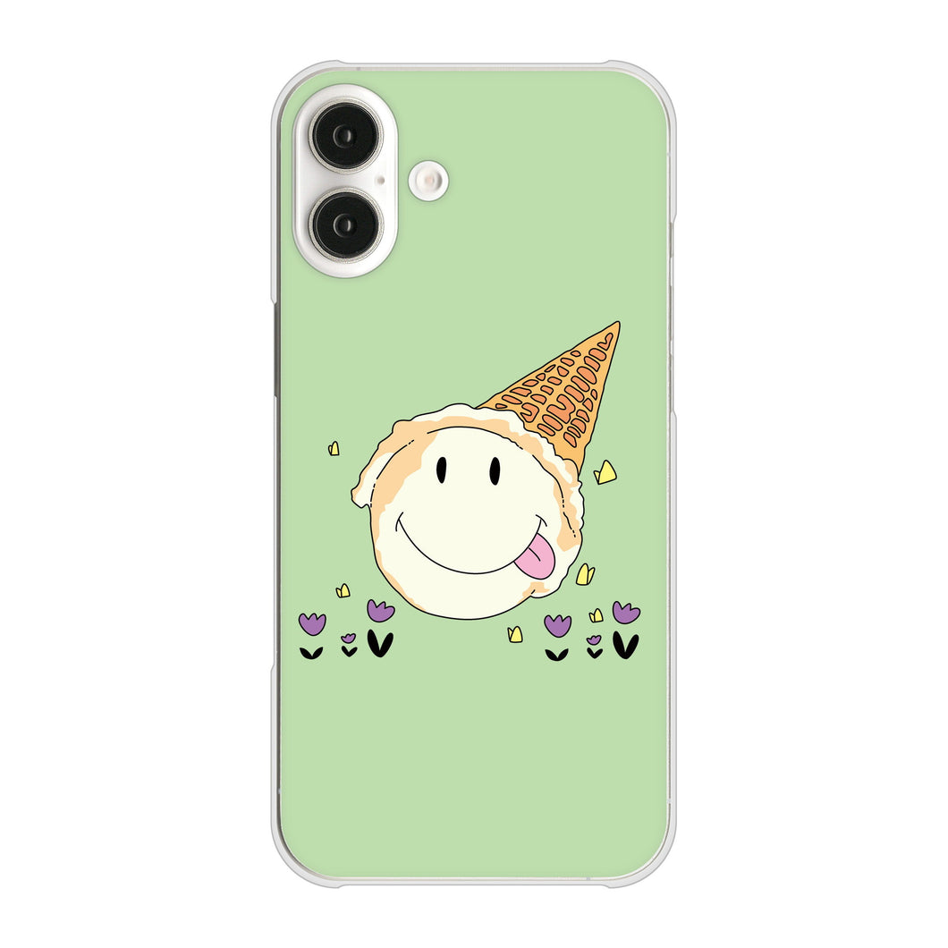iPhone16 Plus 高画質仕上げ 背面印刷 ハードケーススイーツイラスト