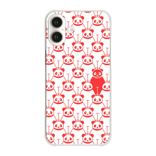 iPhone16 Plus 高画質仕上げ 背面印刷 ハードケースパターンアニマル