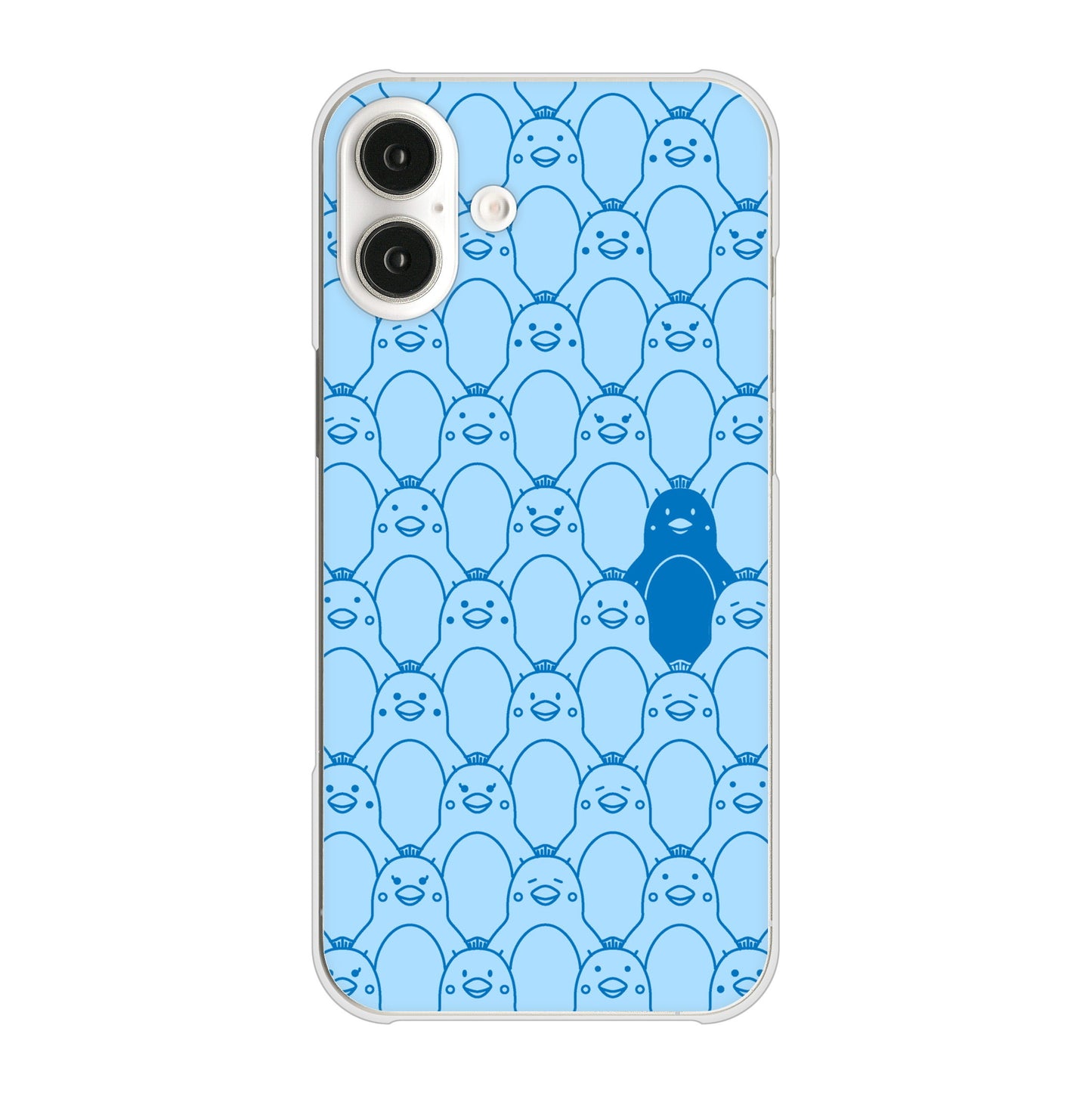 iPhone16 Plus 高画質仕上げ 背面印刷 ハードケースパターンアニマル