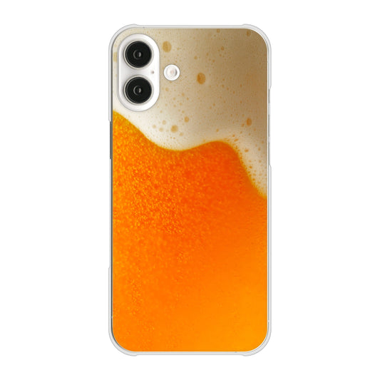 iPhone16 Plus 高画質仕上げ 背面印刷 ハードケース生ビール