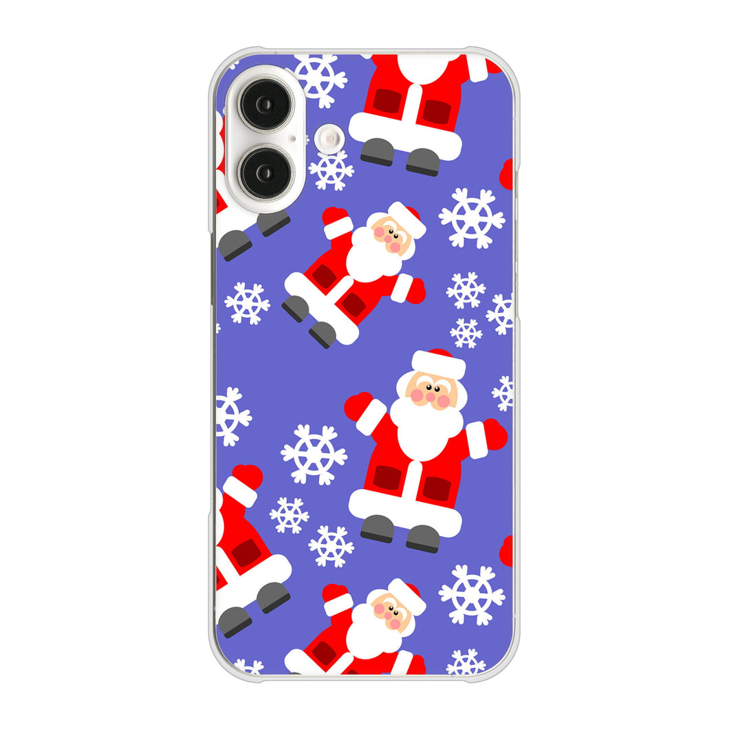 iPhone16 Plus 高画質仕上げ 背面印刷 ハードケースクリスマス