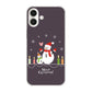 iPhone16 Plus 高画質仕上げ 背面印刷 ハードケースクリスマス