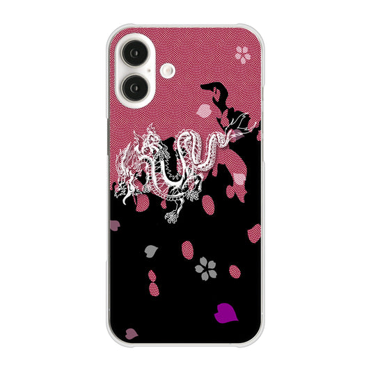 iPhone16 Plus 高画質仕上げ 背面印刷 ハードケース和竜