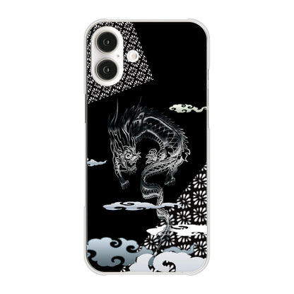 iPhone16 Plus 高画質仕上げ 背面印刷 ハードケース雲竜