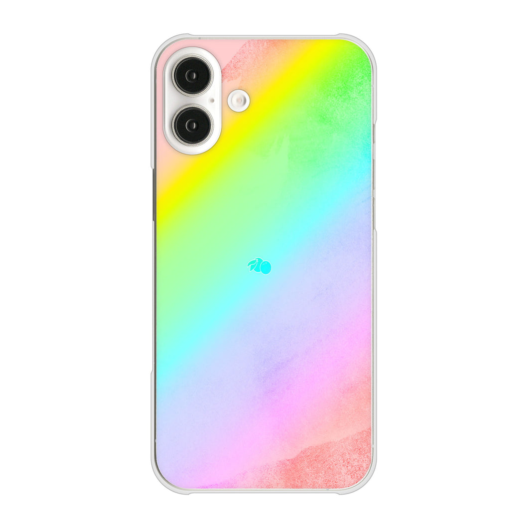 iPhone16 Plus 高画質仕上げ 背面印刷 ハードケースパステルアート