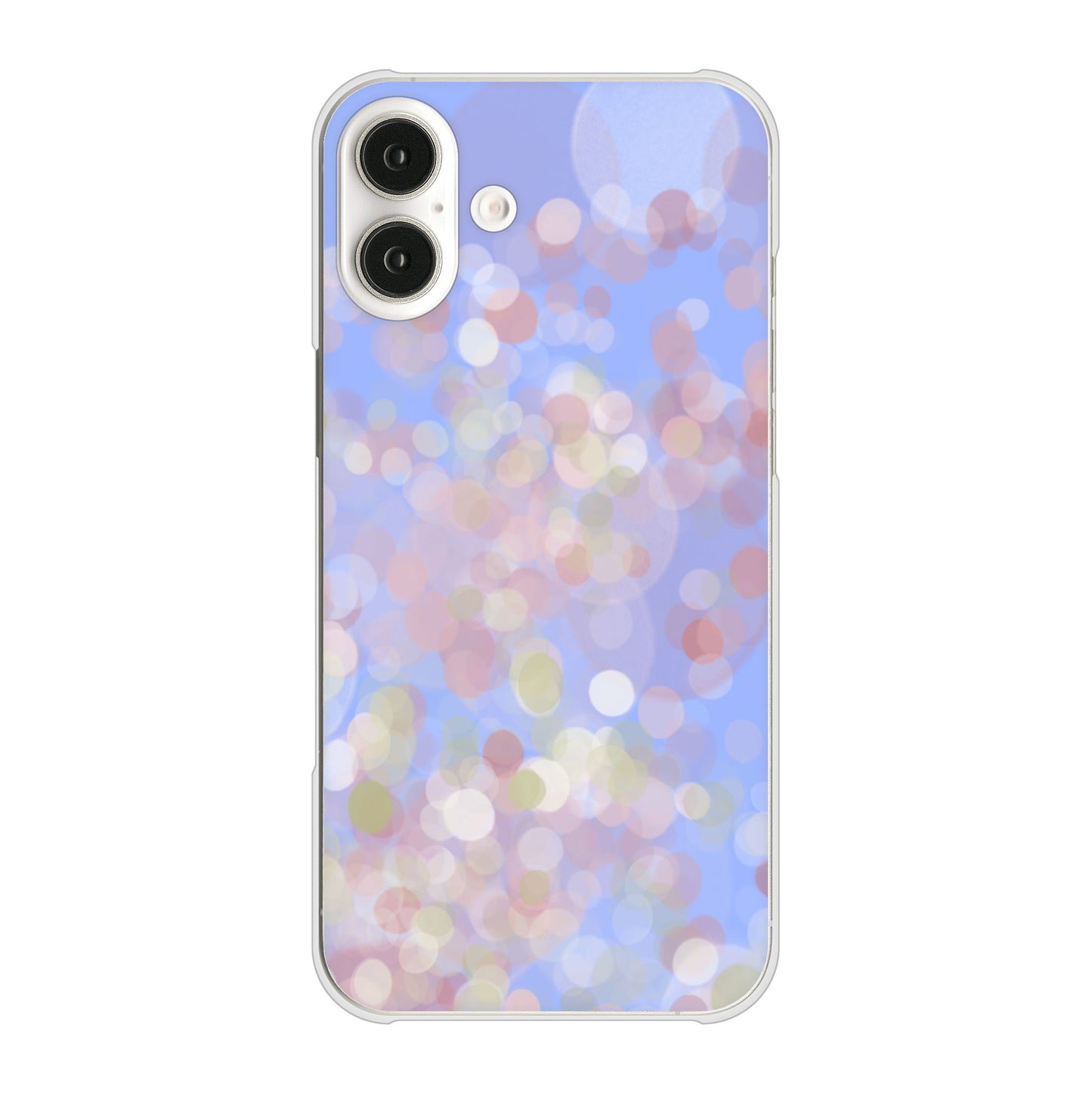 iPhone16 Plus 高画質仕上げ 背面印刷 ハードケースパステルアート
