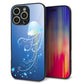 iPhone16 Pro Max 強化ガラス＆TPUスマホケース ガラプリ【362 ジェリーフィシュ】