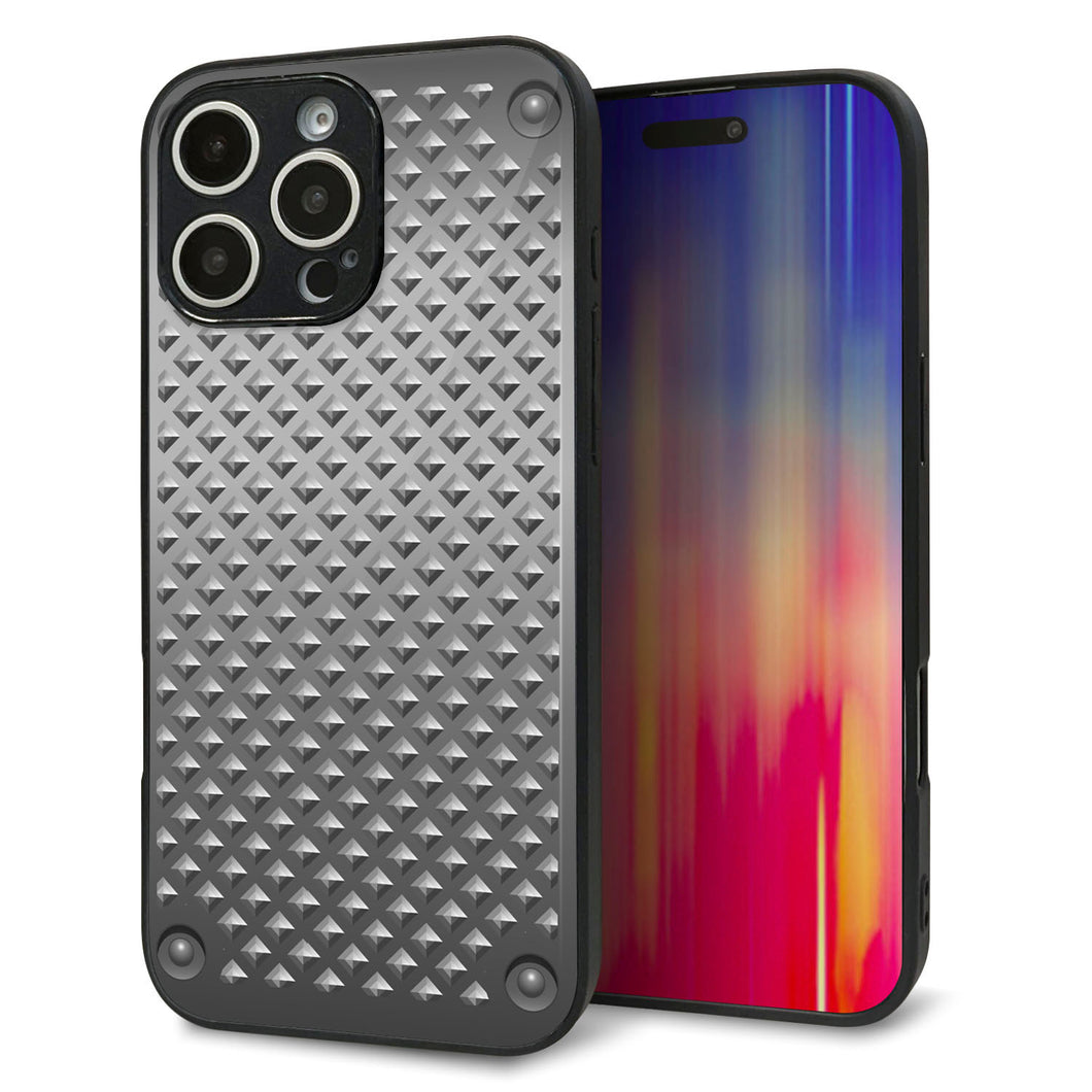 iPhone16 Pro Max 強化ガラス＆TPUスマホケース ガラプリ【570 スタックボード】