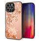 iPhone16 Pro Max 強化ガラス＆TPUスマホケース ガラプリ【1178 ラブリーローズ】