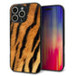 iPhone16 Pro Max 強化ガラス＆TPUスマホケース ガラプリ【EK847 虎柄】