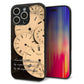 iPhone16 Pro Max 強化ガラス＆TPUスマホケース ガラプリ【KM874 時計】