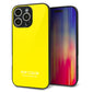 iPhone16 Pro Max 強化ガラス＆TPUスマホケース ガラプリ【KM904 ポップカラー(イエロー)】