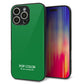 iPhone16 Pro Max 強化ガラス＆TPUスマホケース ガラプリ【KM907 ポップカラー(グリーン)】