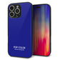 iPhone16 Pro Max 強化ガラス＆TPUスマホケース ガラプリ【KM912 ポップカラー(ブルー)】