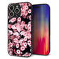 iPhone16 Pro Max 強化ガラス＆TPUスマホケース ガラプリ【MA993 フラワーB】