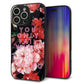 iPhone16 Pro Max 強化ガラス＆TPUスマホケース ガラプリ【MA994 フラワーC】