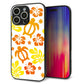 iPhone16 Pro Max 強化ガラス＆TPUスマホケース ガラプリ【SC877 ハワイアンアロハホヌ（イエロー）】