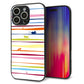 iPhone16 Pro Max 強化ガラス＆TPUスマホケース ガラプリ【YA893 ストライプネコ02 L】