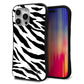 iPhone16 Pro Max スマホケース 「SEA Grip」 グリップケース Sライン 【054 ゼブラ】 UV印刷