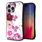 iPhone16 Pro Max スマホケース 「SEA Grip」 グリップケース Sライン 【116 ６月のバラ】 UV印刷