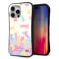 iPhone16 Pro Max スマホケース 「SEA Grip」 グリップケース Sライン 【AG885 ネコ積もり マルチカラー】 UV印刷