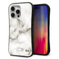 iPhone16 Pro Max スマホケース 「SEA Grip」 グリップケース Sライン 【KM871 大理石WH】 UV印刷