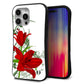 iPhone16 Pro Max スマホケース 「SEA Grip」 グリップケース Sライン 【SC850 ユリ（レッド）】 UV印刷