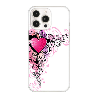 iPhone16 Pro Max 高画質仕上げ 背面印刷 ハードケースきらめきハート