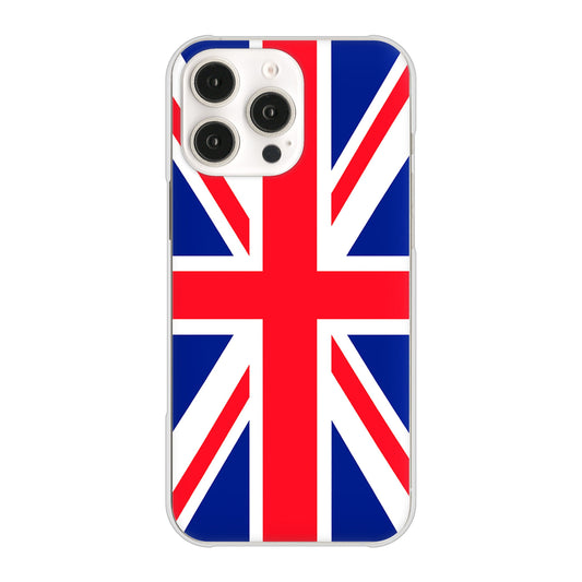 iPhone16 Pro Max 高画質仕上げ 背面印刷 ハードケースユニオンジャック