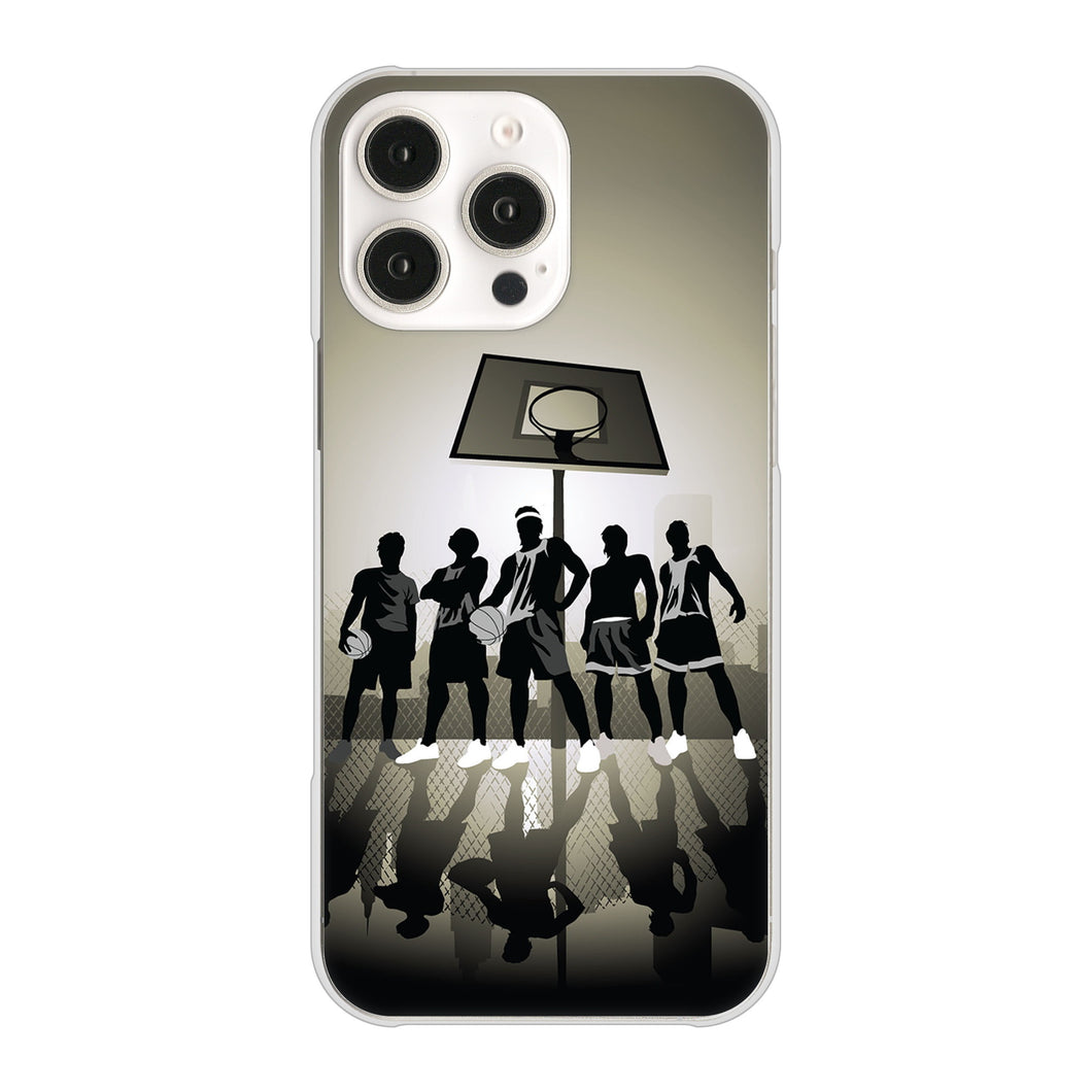 iPhone16 Pro Max 高画質仕上げ 背面印刷 ハードケース 【389 クールバスケ】