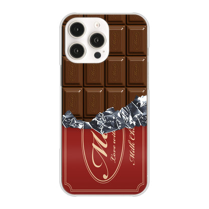 iPhone16 Pro Max 高画質仕上げ 背面印刷 ハードケース板チョコ