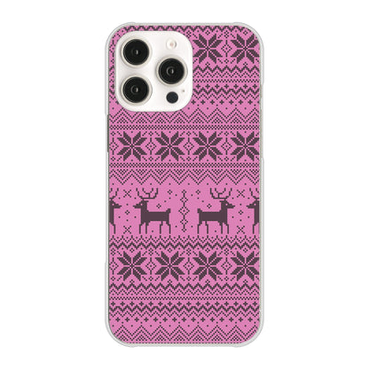 iPhone16 Pro Max 高画質仕上げ 背面印刷 ハードケースクリスマス