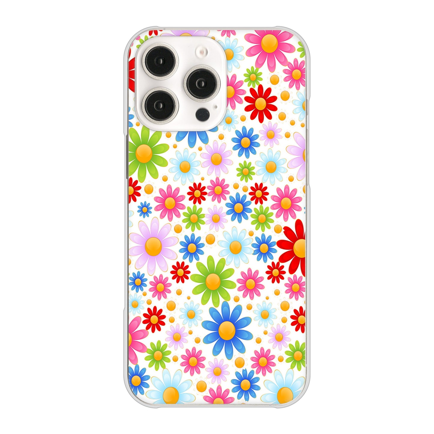 iPhone16 Pro Max 高画質仕上げ 背面印刷 ハードケースリバティプリント