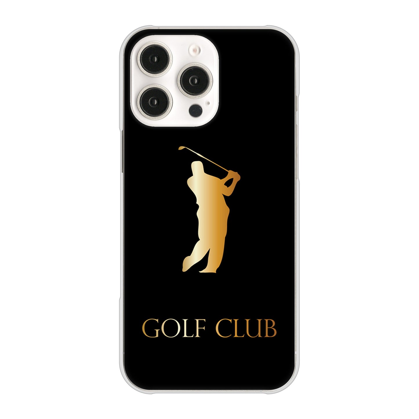 iPhone16 Pro Max 高画質仕上げ 背面印刷 ハードケース 【610 GOLFCLUB】