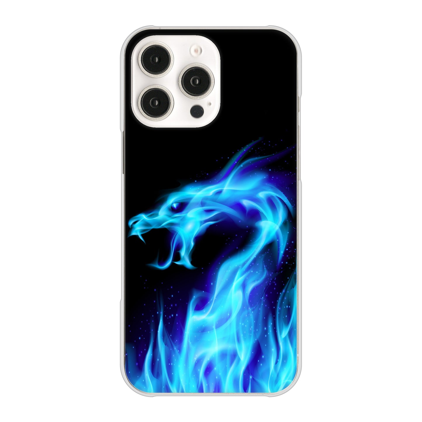 iPhone16 Pro Max 高画質仕上げ 背面印刷 ハードケースドラゴン