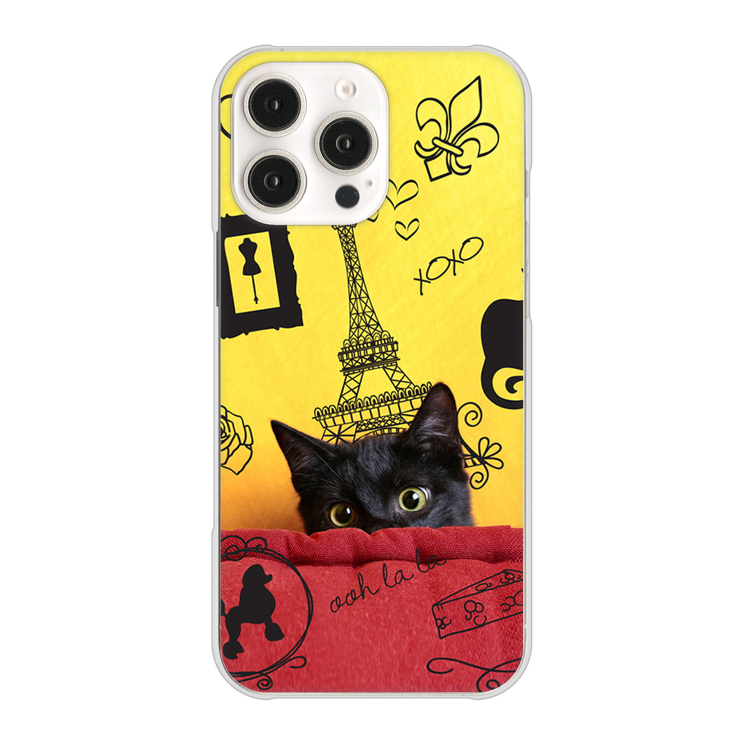 iPhone16 Pro Max 高画質仕上げ 背面印刷 ハードケースLOVE フランス