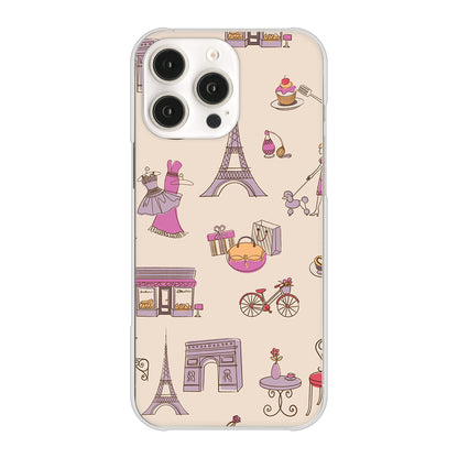 iPhone16 Pro Max 高画質仕上げ 背面印刷 ハードケースLOVE フランス