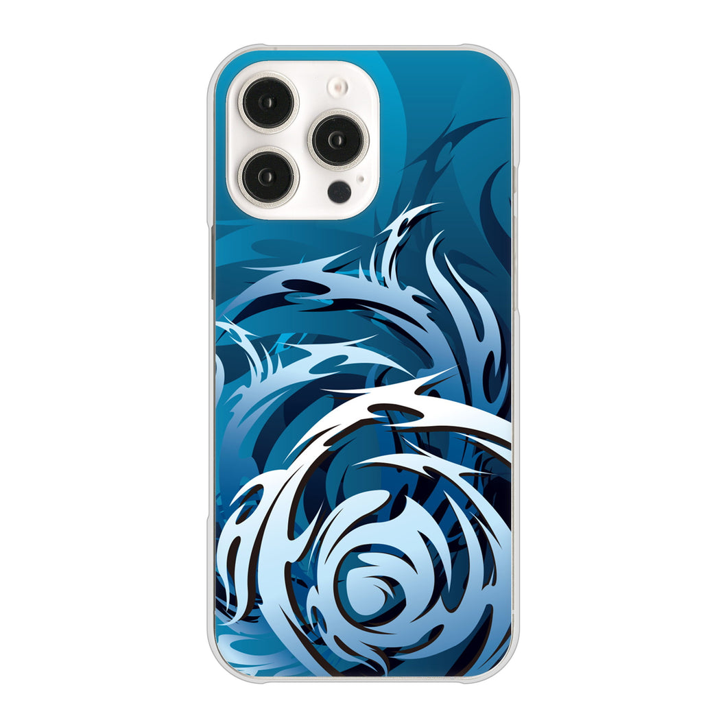 iPhone16 Pro Max 高画質仕上げ 背面印刷 ハードケース 【731 ドラゴンサークル】