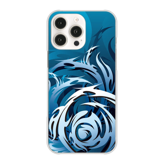 iPhone16 Pro Max 高画質仕上げ 背面印刷 ハードケース 【731 ドラゴンサークル】