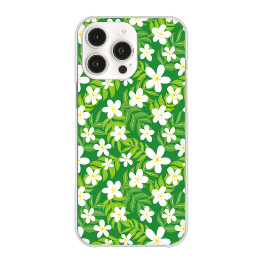 iPhone16 Pro Max 高画質仕上げ 背面印刷 ハードケース 【760 ジャスミンの花畑】