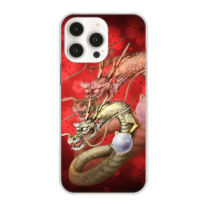 iPhone16 Pro Max 高画質仕上げ 背面印刷 ハードケース龍