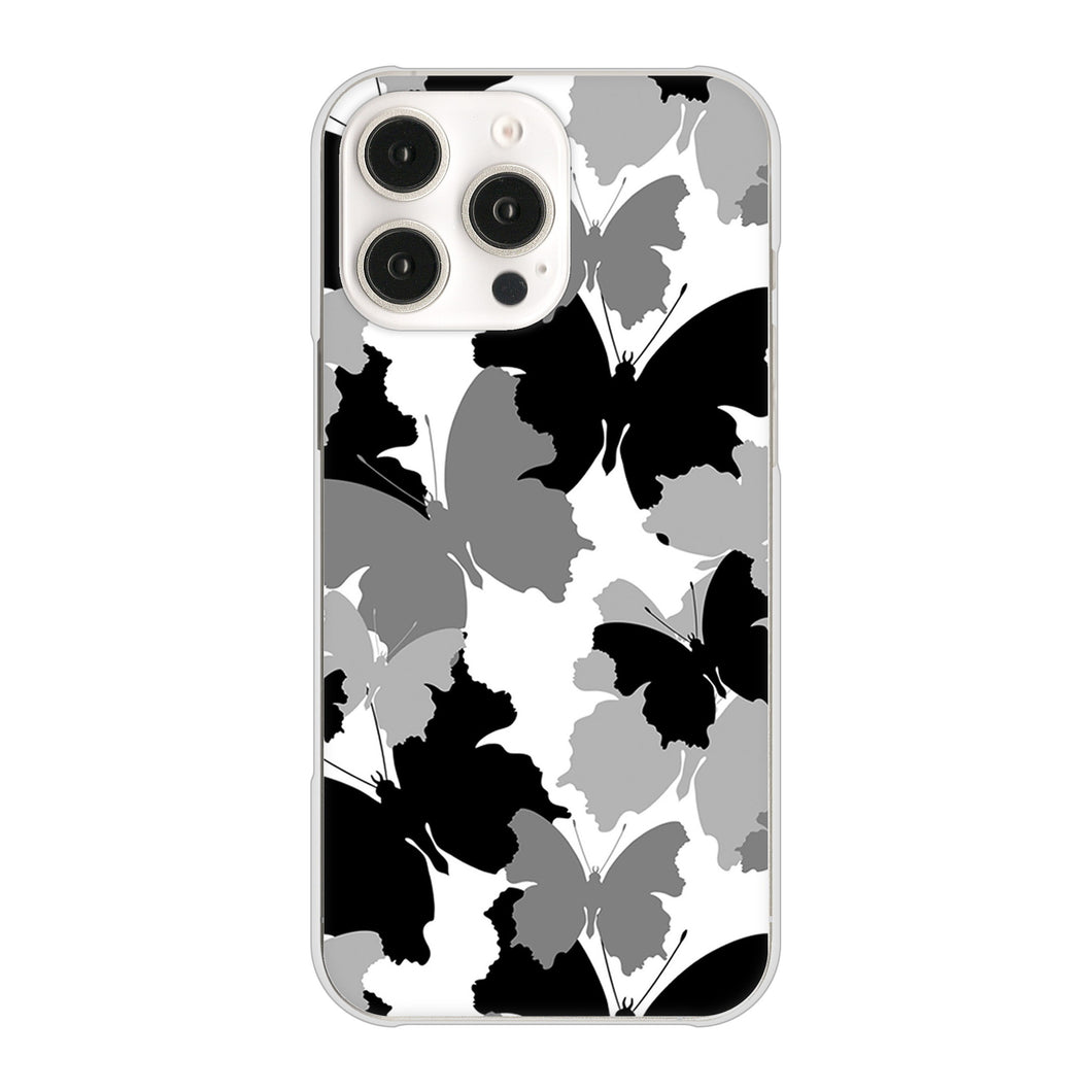 iPhone16 Pro Max 高画質仕上げ 背面印刷 ハードケース 【1336 夜の蝶】