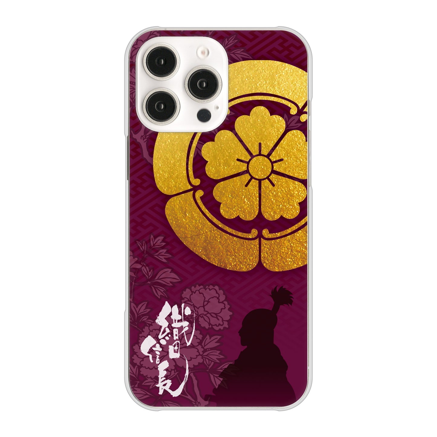 iPhone16 Pro Max 高画質仕上げ 背面印刷 ハードケース家紋