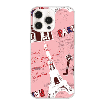 iPhone16 Pro Max 高画質仕上げ 背面印刷 ハードケースビューティフルパリレッド